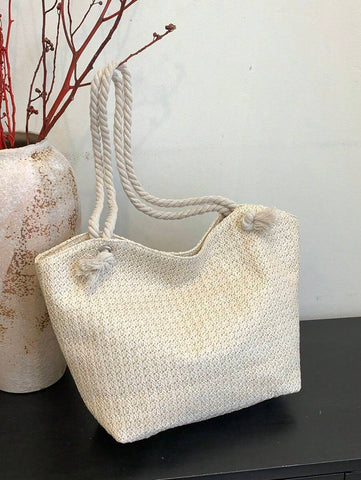 Nova bolsa de tecido de grande capacidade, bolsa de ombro