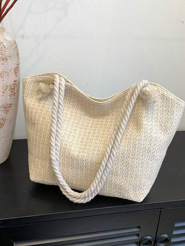 Nova bolsa de tecido de grande capacidade, bolsa de ombro