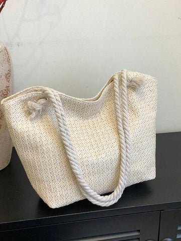 Nova bolsa de tecido de grande capacidade, bolsa de ombro