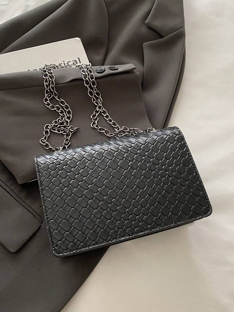 Bolsa de ombro clássica e luxuosa da moda