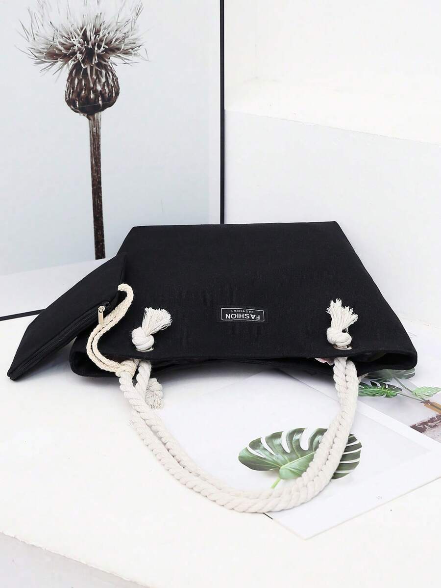 Nova bolsa de tecido de grande capacidade, bolsa de ombro