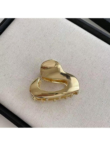 Grampo de cabelo de liga vazada de tamanho grande para mulheres, 1 peça, para uso diário, garras de cabelo, grampos de cabelo, grampos de mandíbula de cabelo, grampos de cabelo, grampo de cabelo, prendedor de cabelo