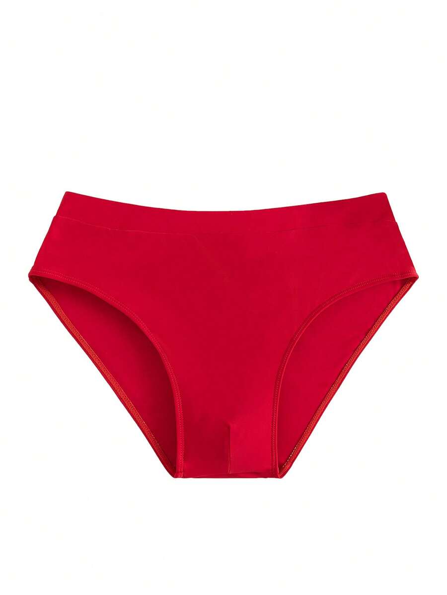 Manfinity Swimmode Calções de banho lisos com cintura elástica para homem