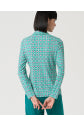 Camisa de manga longa Turquesa
