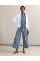 Blazer cruzado simples  2 botões Pedra
