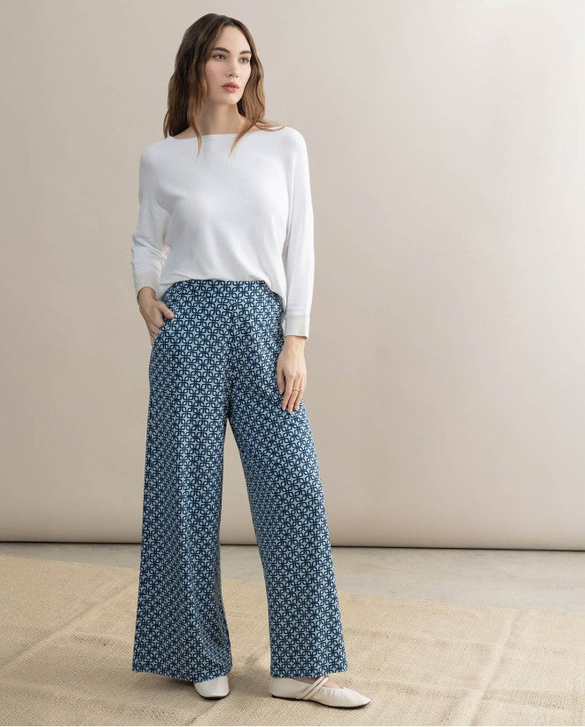 Blazer cruzado simples  2 botões Azul-celeste